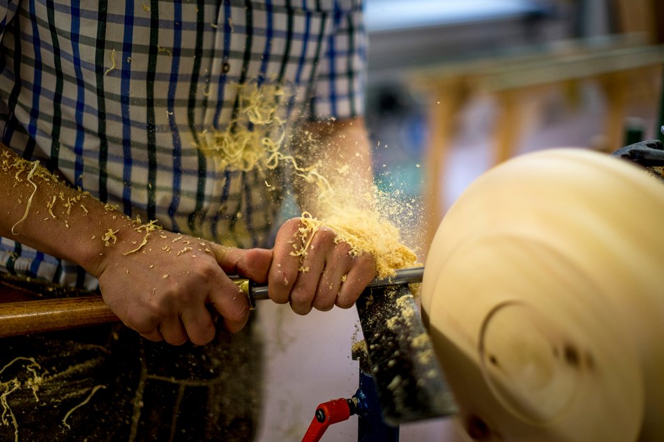 Advent in the woodturning factory - Impression #1 | © Ikarus