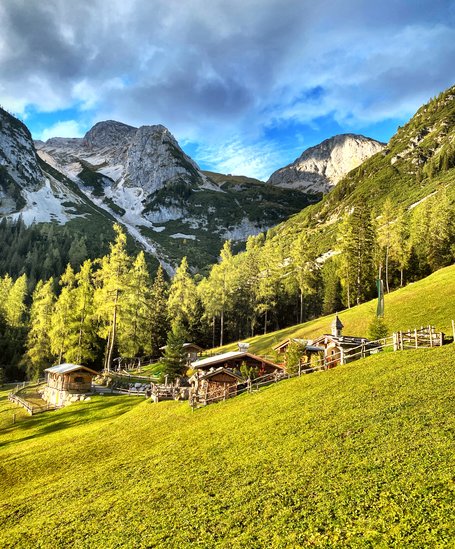 Lärchbodenalm im Sommer  | © ©KajetanGerharter 