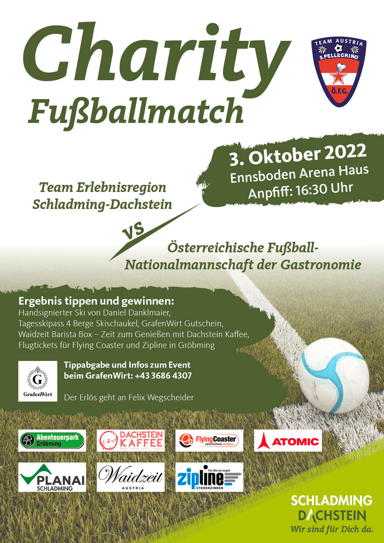 Charity Fußballmatch  - Impression #2.1 | © Tourismusverband Schladming-Dachstein