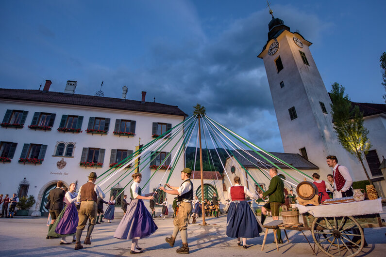 Der Bandltanz beim Öblarner Festpiel | © Christoph Huber