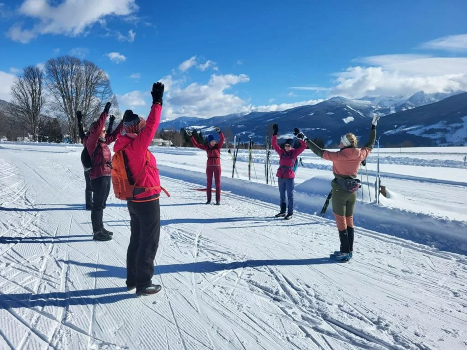 Yoga and cross-country skiing camp at the cross-country skiing hotel Annelies - Imprese #1