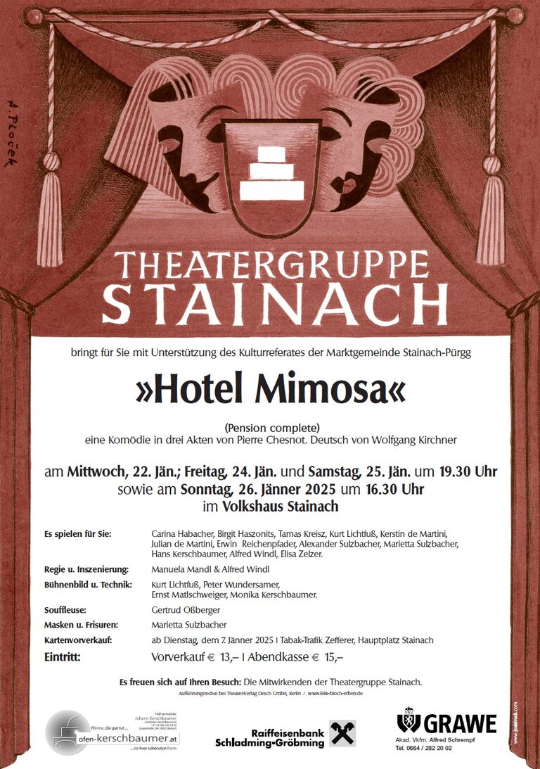 Theatre performance ‘Hotel Mimosa’ - Imprese #2.1 | © Theater Stainach