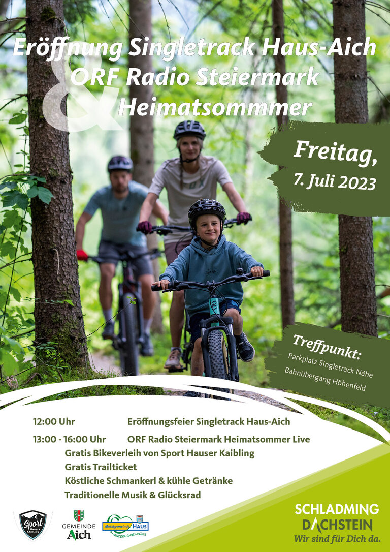 Eröffnungsfeier Singletrack Haus-Aich & ORF Radio Steiermark Heimatsommer - Imprese #2.1 | © Christoph Oberschneider