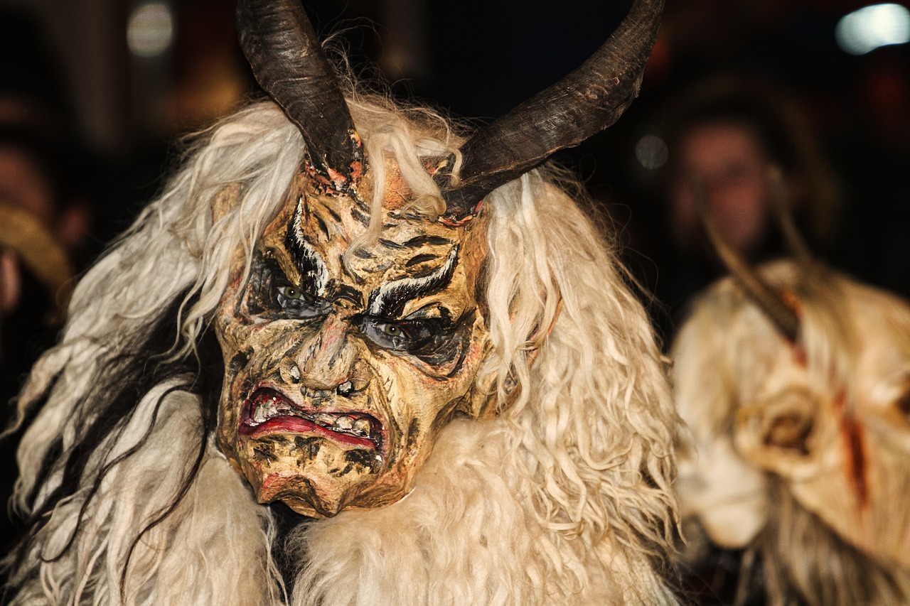 Mask exhibition of the Bleiberger Höllenteufel