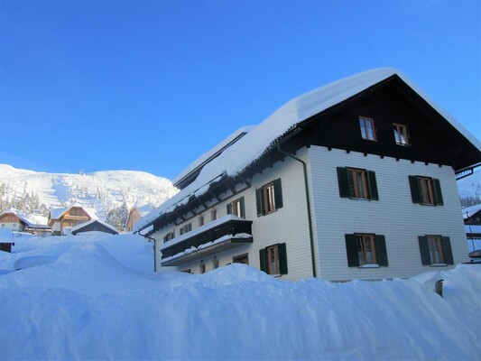 Haus im Winter