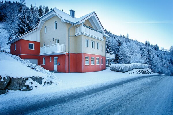 Appartement Zangl - Hausfoto Winter