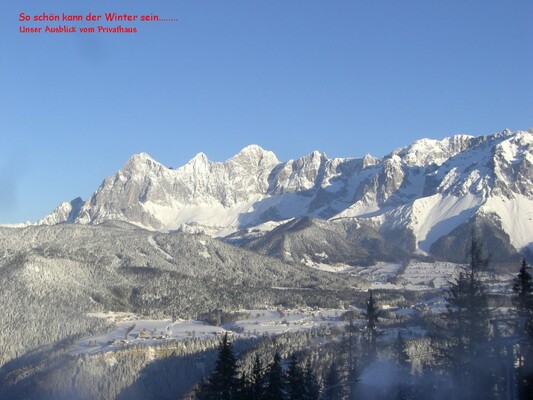 Winterlandschaft in Rohrmoos