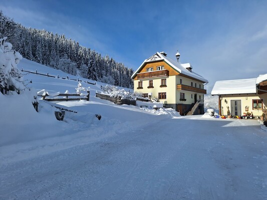 Rodlerhof im Winter