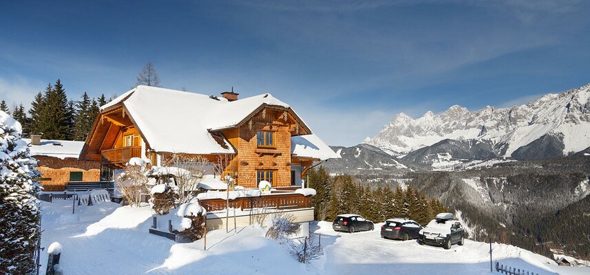 Waldhoamat - Unser Haus im Winter